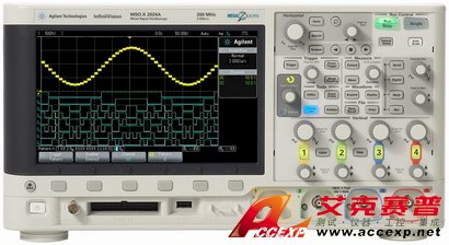Agilent MSOX2024A 示波器(200MHz、4通道加8數(shù)字通道)