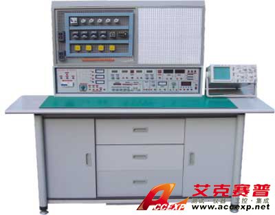 HYKL-840C 通用電工、模電、數電、電拖（帶直流電機）實驗與電工、模電、數電、電拖（帶直流電機）技能實訓考核綜合裝置