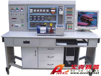HYWK-168B型網(wǎng)孔型萬能機床電路實訓考核鑒定裝置(含 PLC 、變頻器)