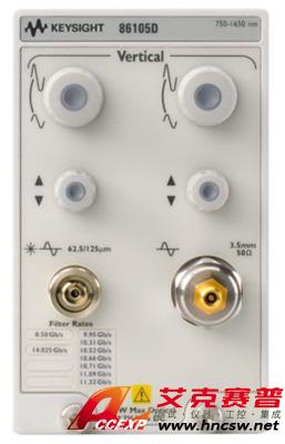 keysight是德 86105D 34 GHz 光 / 50 GHz 電模塊，750-1650 nm，