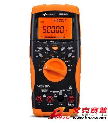 keysight是德 U1251B 手持式數(shù)字萬用表，4位半，基礎(chǔ)型