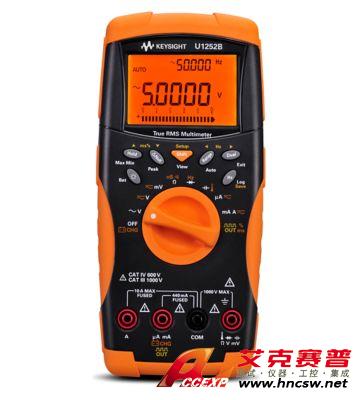 keysight是德 U1252B 手持式數(shù)字萬用表，4位半